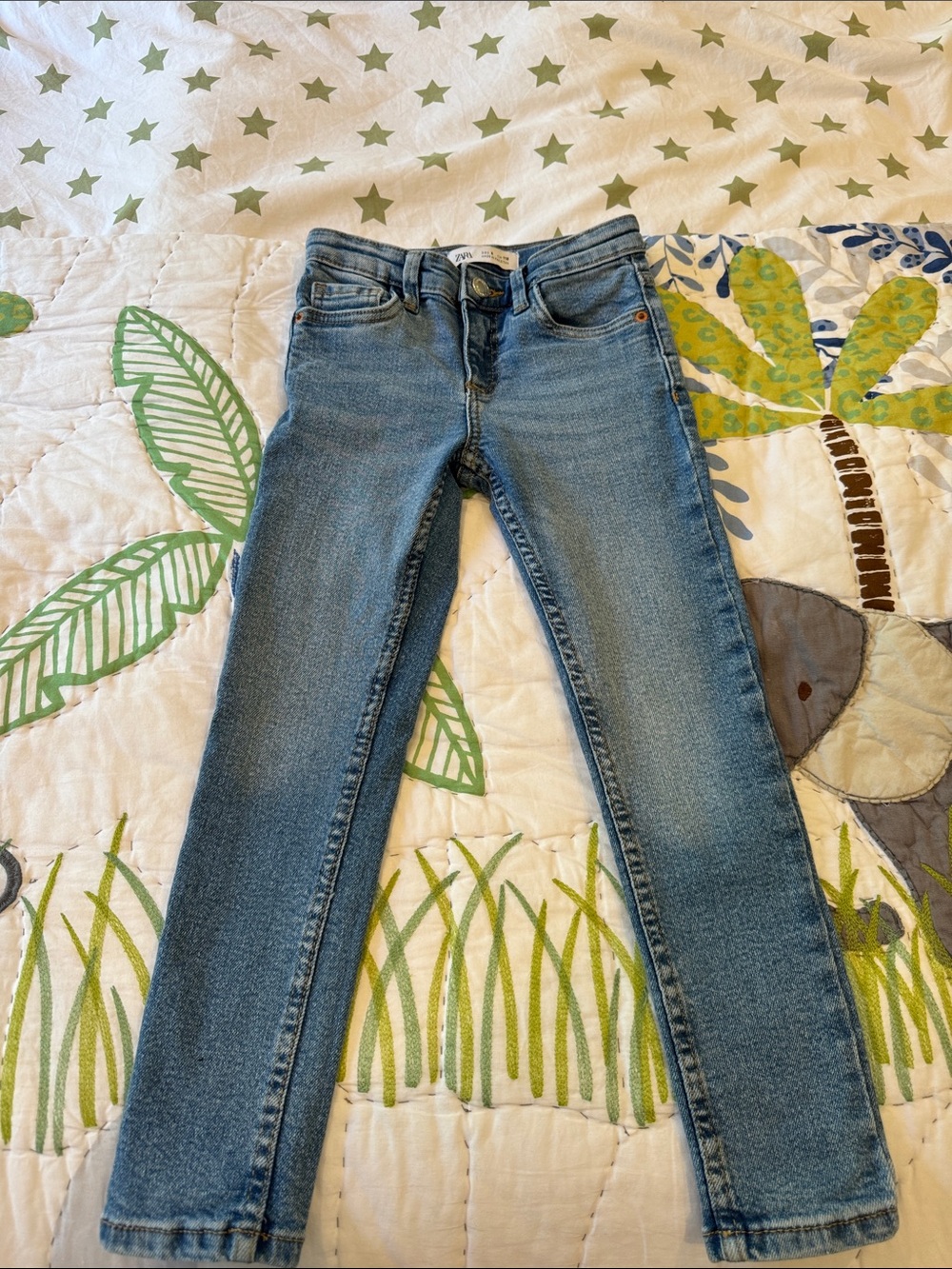 Zara Kids Light Blue Slim Jeans
